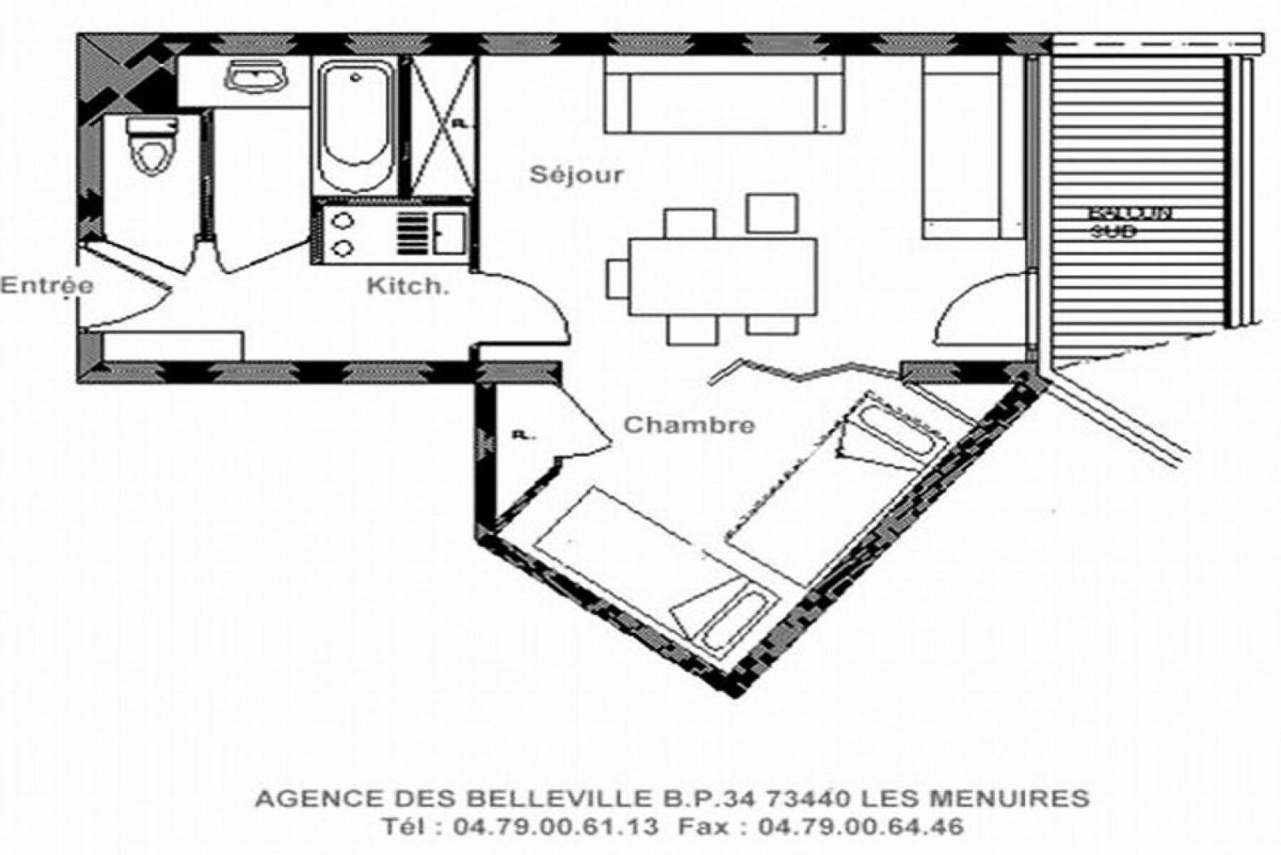 Residence Chaviere - Studio Lumineux - Ski Aux Pieds - Balcon Mae-2224 Saint-Martin-de-Belleville Esterno foto